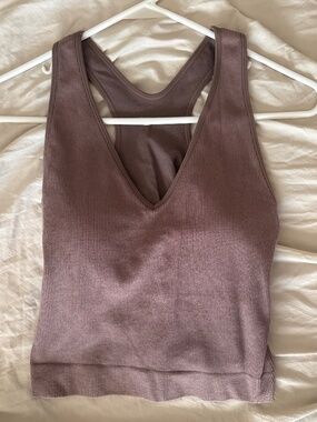 brown JOYLAB workout tank